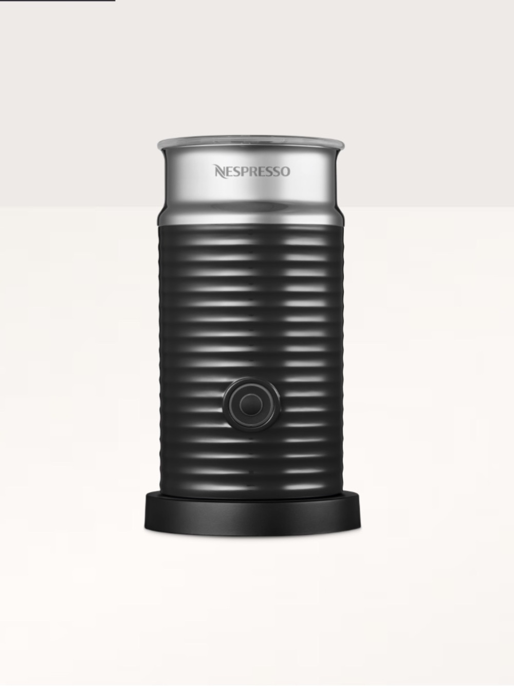 Nespresso Milk Frother in Black and Silver NEW